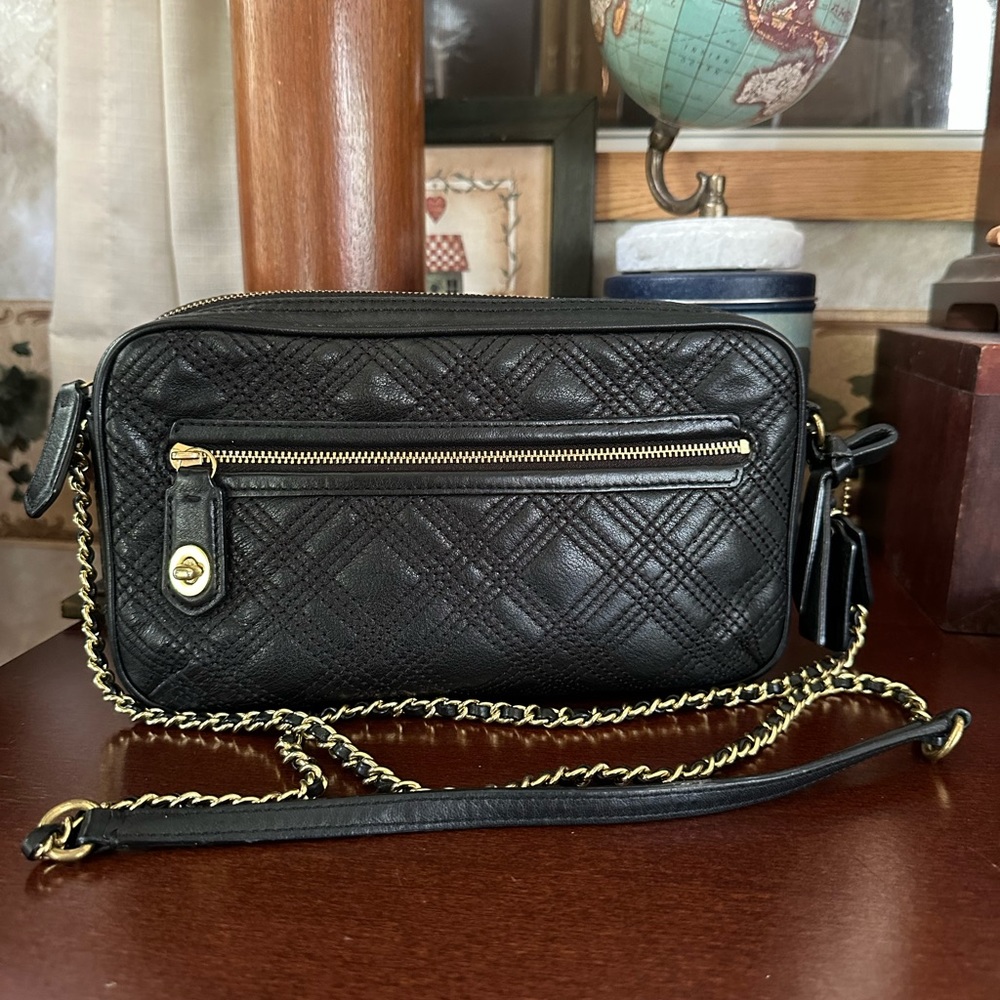 Coach Quilted Black Crossbody